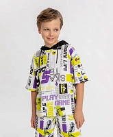 Футболка с капюшоном для мальчика