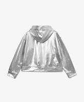 Толстовка на молнии с капюшоном для девочки