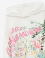 Укороченное худи для девочки