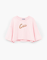 Футболка укороченная для девочки