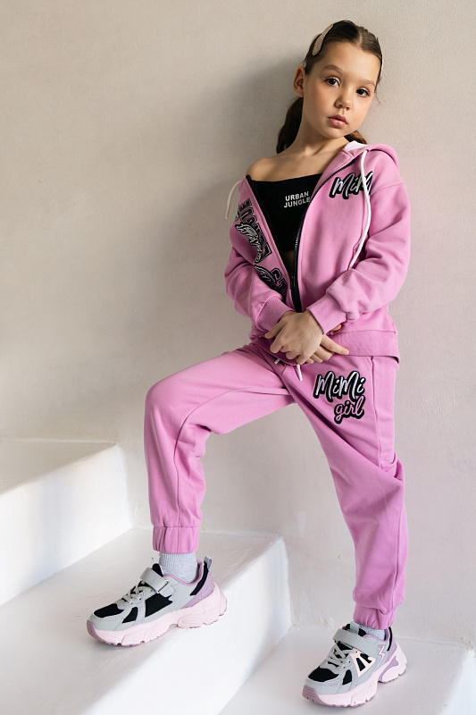 Брюки джоггеры для девочки