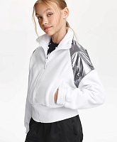 Толстовка распашная для девочки из флиса