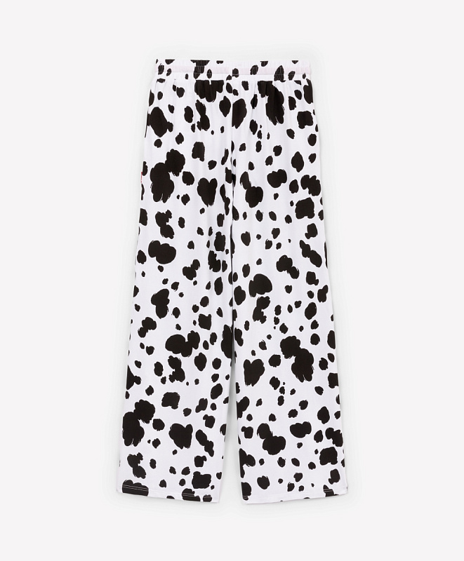 Пижама женская трикотажная с принтом